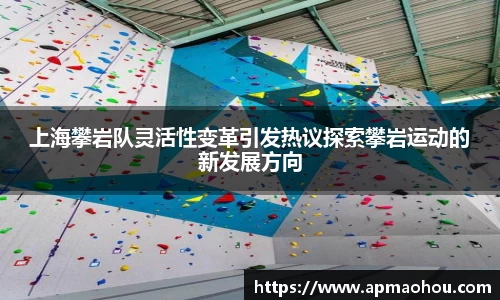 上海攀岩队灵活性变革引发热议探索攀岩运动的新发展方向